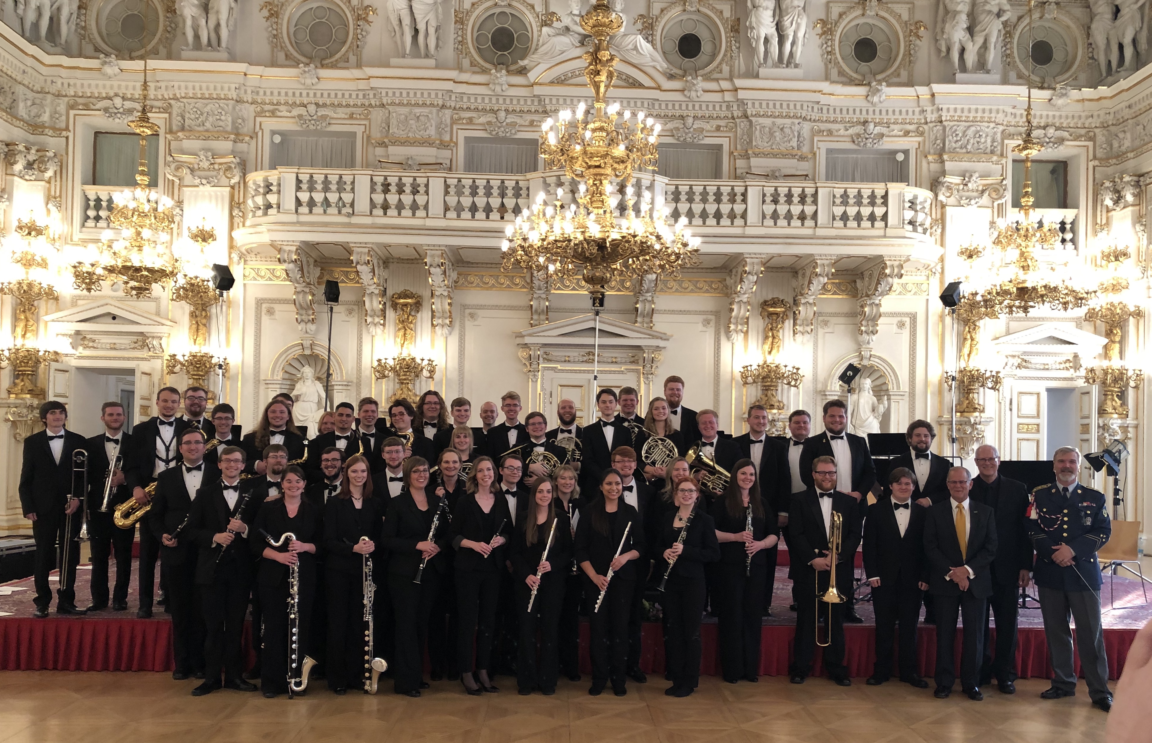 NDSU Wind Symphony in Prague